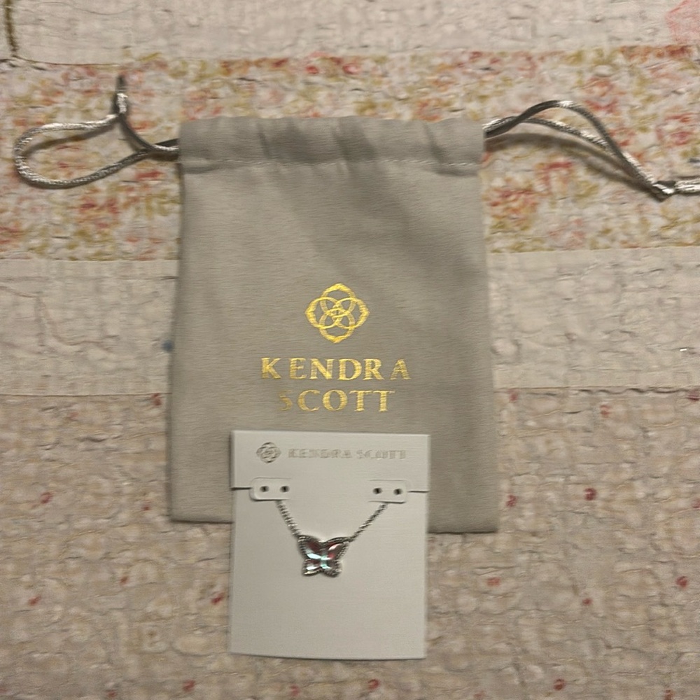 NWT Kendra Scott butterfly necklace
